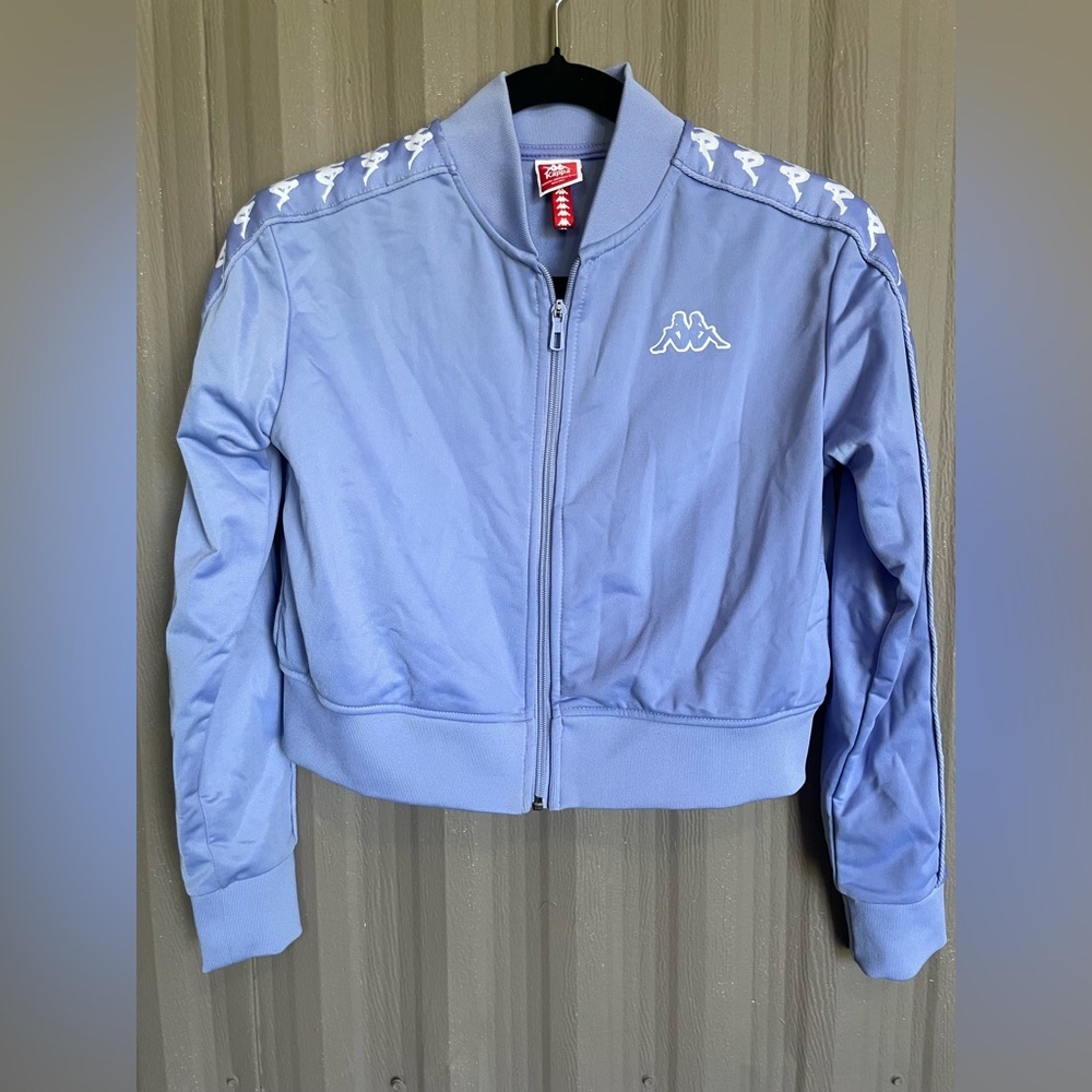 Kappa Banda Ponce Crop Track Jacket periwinkle XS - Picture 9 of 14